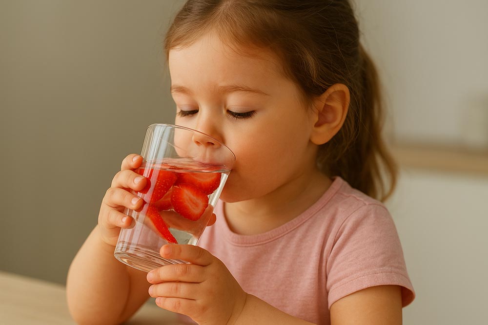 اهمیت مصرف آب در تغذیه کودکان