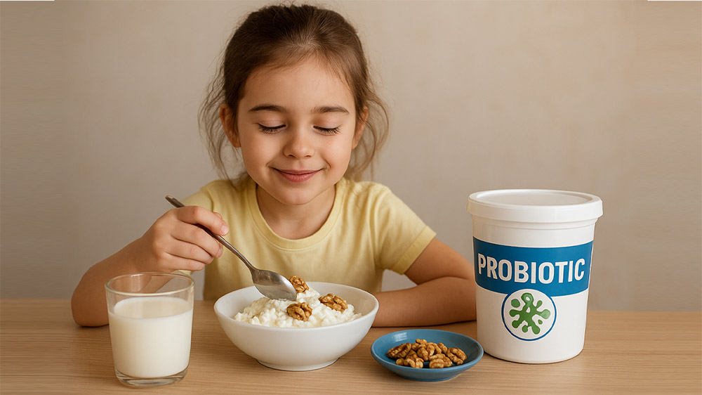 اهمیت پروبیوتیک‌ها در تغذیه کودکان